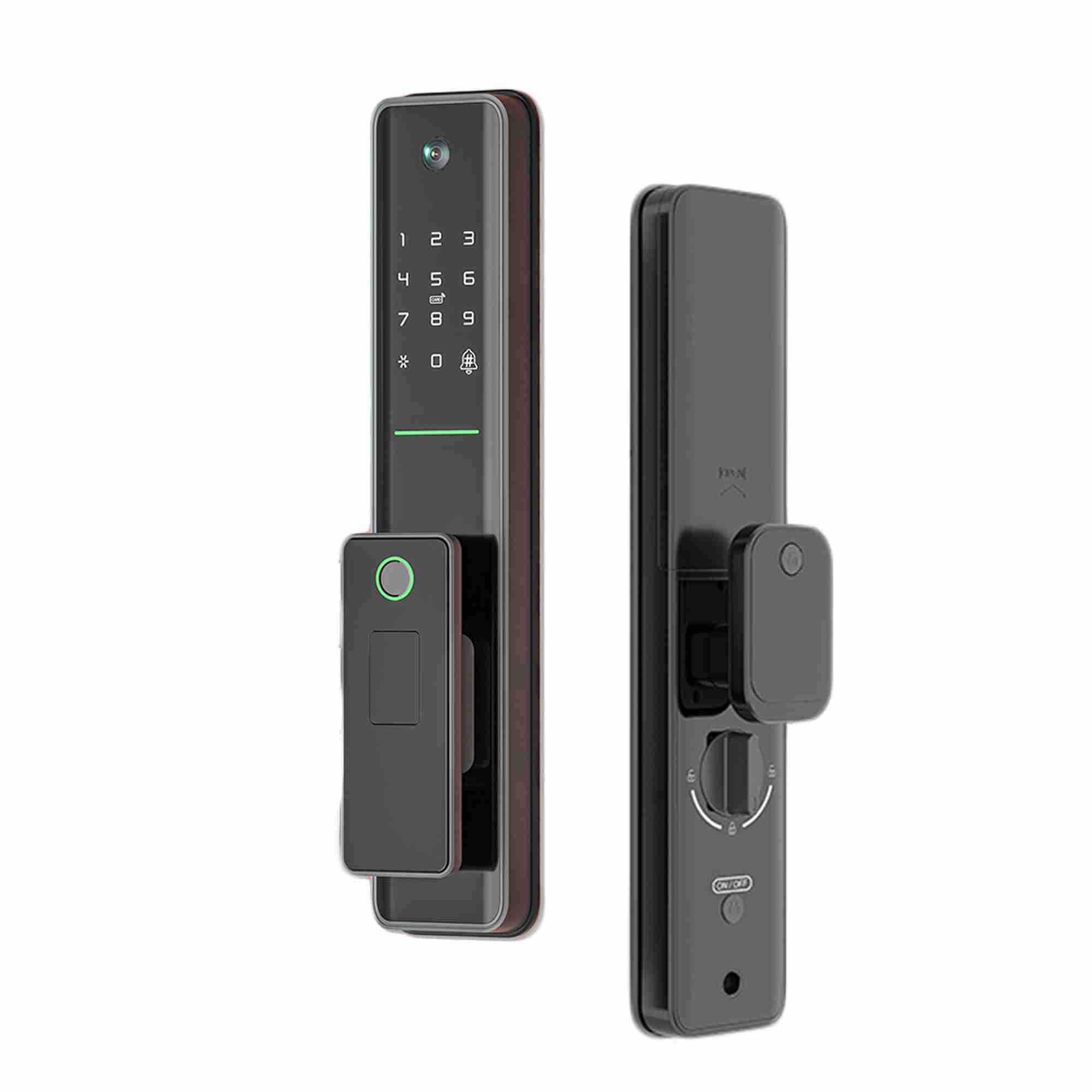 Atsisveikink su raktų era! Išmaniosios spynos aprūpina jūsų namų duris „galingiausiomis smegenimis“.